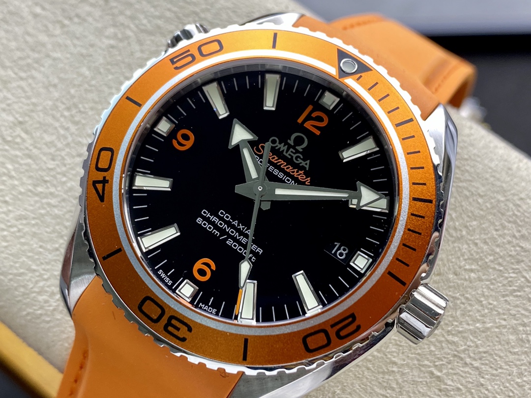 Omega Planet Ocean Sea Orange 42mm 