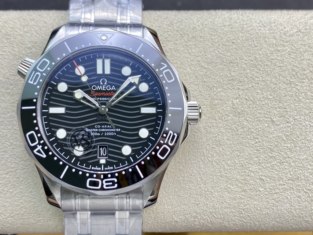 Super Clone Watch: OMEGA Seamaster Diver 300M 42mm Black Dial 