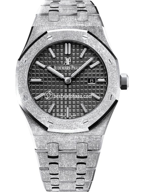 Audemars Piguet Royal Oak Lady Womens watch Quartz White gold 67653BC.GG.1263BC.02
