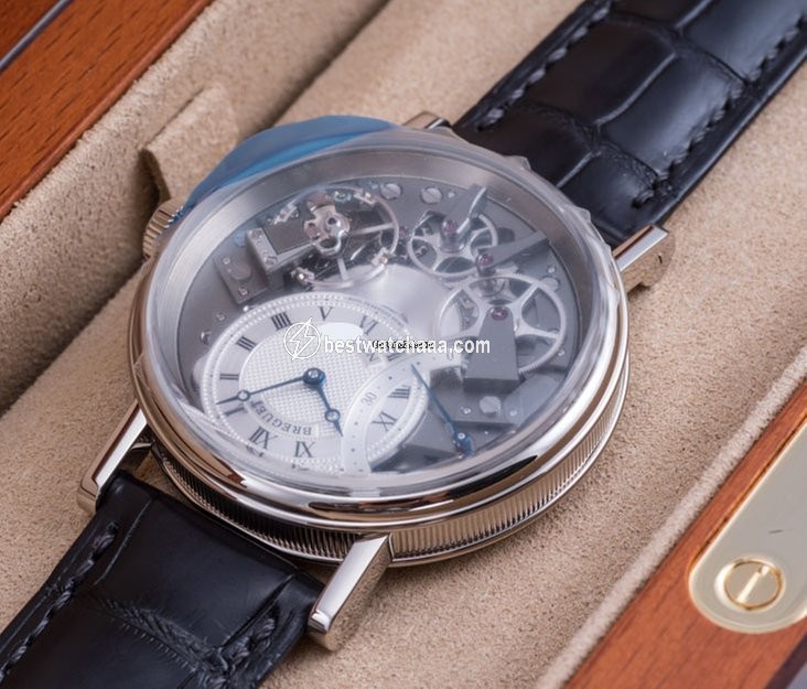 Breguet Tradition Mens watch Unisex Automatic White gold 7097BB G1 9WU
