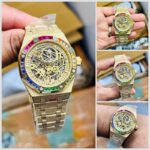 Audemars Piguet Royal Oak Frosted Double Balance Gold - gallery