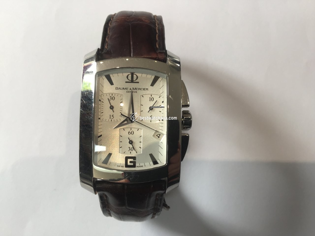 Baume & Mercier Hampton Mens watch Unisex Quartz Steel 3702926