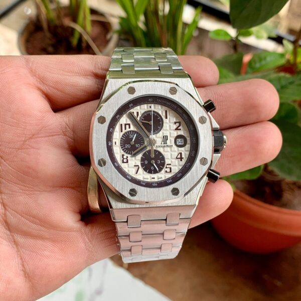 Audemars Piguet Royal Oak Open-Worked Silver Rainbow - gallery
