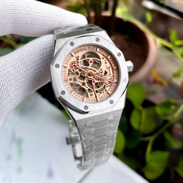 Audemars Piguet Royal Oak Open-Worked Silver Rainbow - gallery