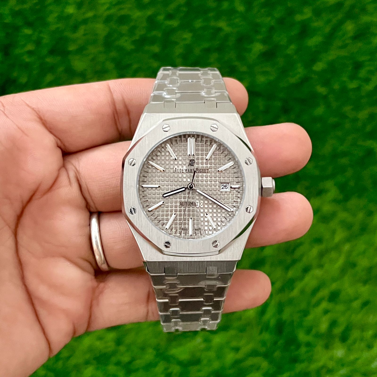 Audemars Piguet Royal Oak Silver Semi-ETA  Watch