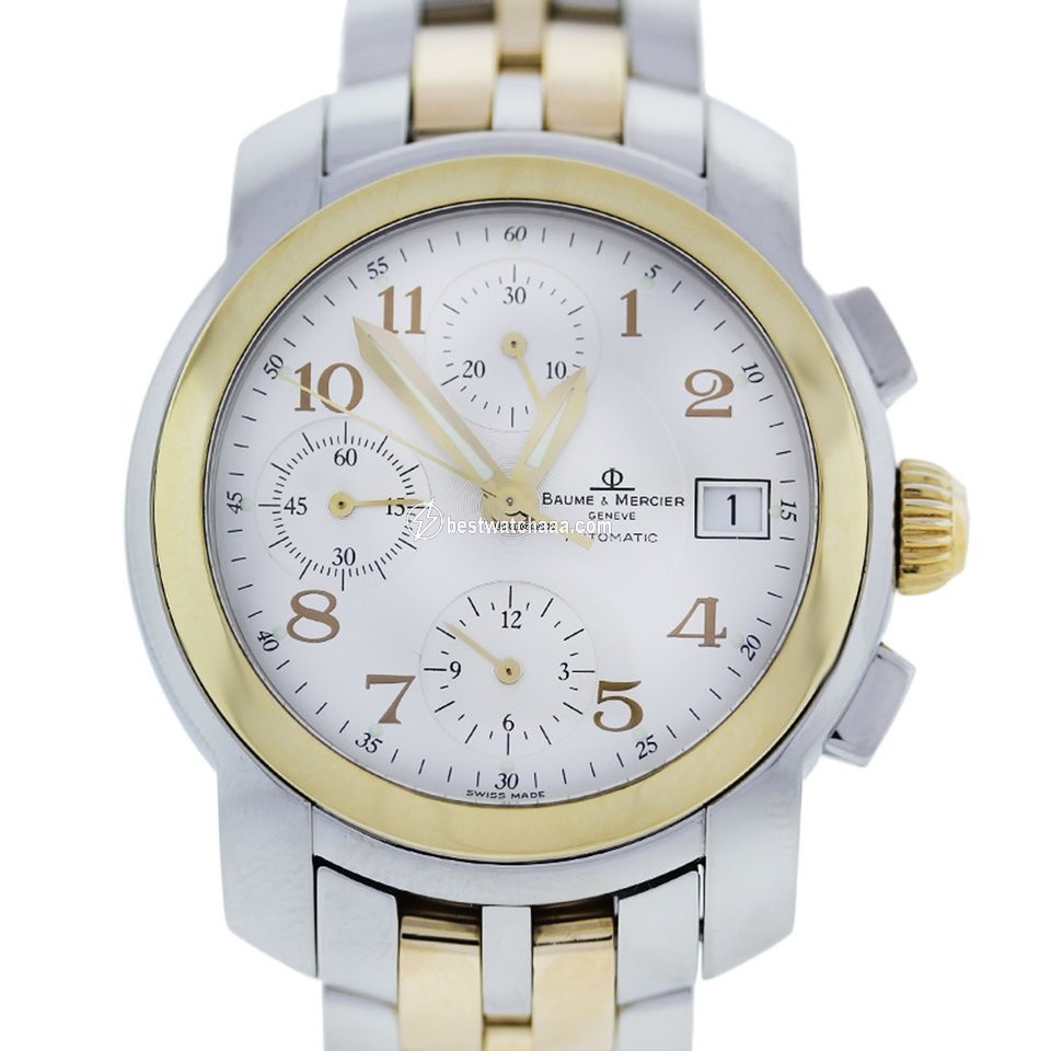 Baume & Mercier Capeland Mens watch Unisex Automatic Gold Steel MV045217