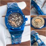 Audemars Piguet Double Balance Wheel Full Blue 41mm  Watch - gallery
