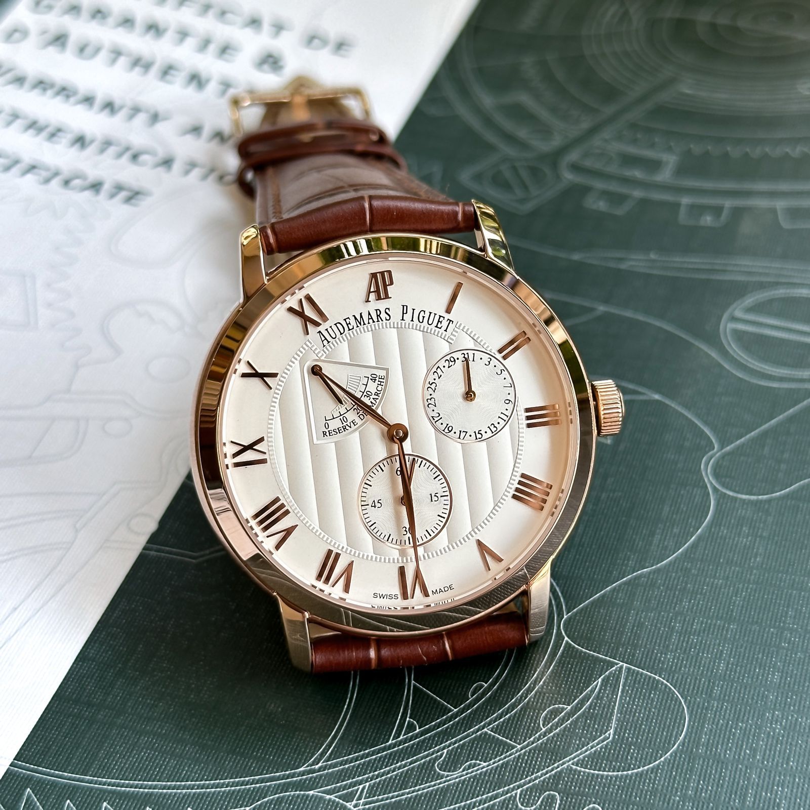 Audemars Piguet Jules 41mm White  Watch - gallery
