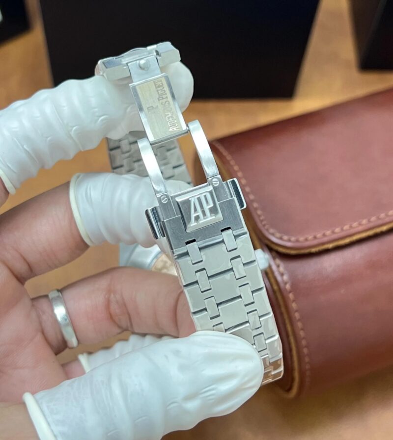 Audemars Piguet Royal Oak Flying Tourbillon Green Diamond Bezel - gallery