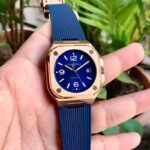 Bell & Ross BR-05 Automatic Blue Dial with Rosegold Case - gallery