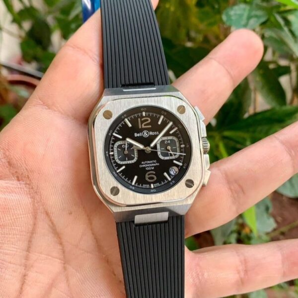 Bell & Ross BR-05 Urban Chronograph Blue - gallery