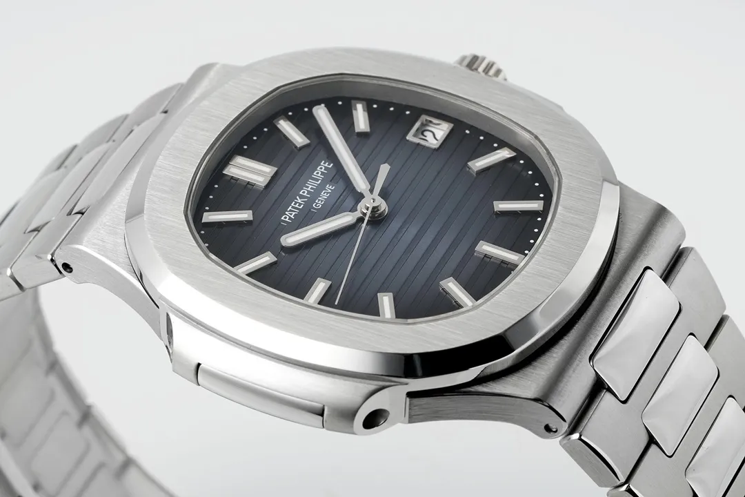 Patek Philippe 5811G Blue Nautilus Watch - gallery