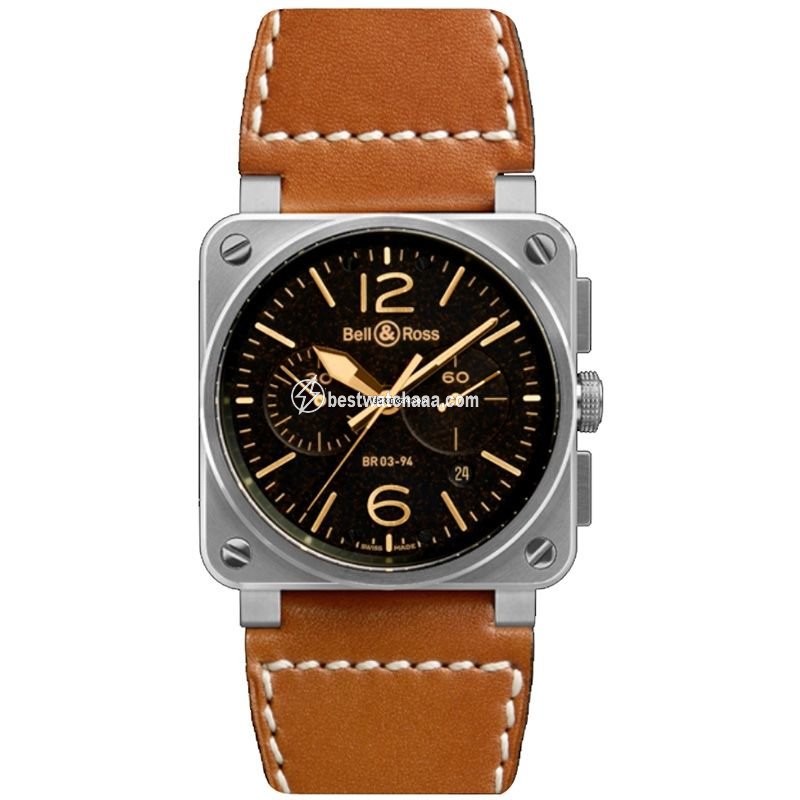 Bell & Ross BR 03-94 Chronographe Mens watch Unisex Automatic Steel BR0394-ST-G-HE SCA