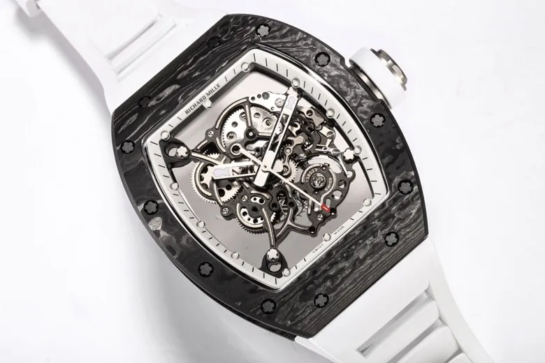 Richard Mille RM055 Black Carbon Fiber Watch - gallery