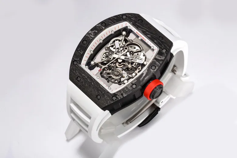 Richard Mille RM055 Black Carbon Fiber Watch - gallery