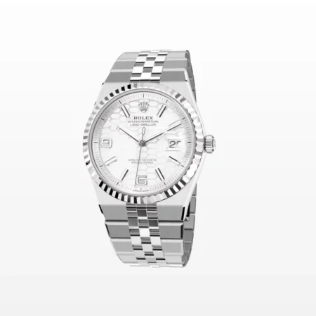 Rolex Super Clone Land Dweller 36mm Oystersteel and White Gold - gallery