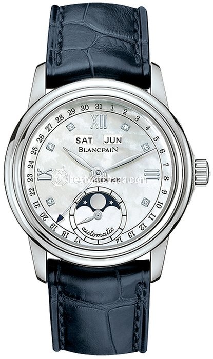 Blancpain Leman Moonphase Womens watch Automatic Steel 2360-1191a-55b