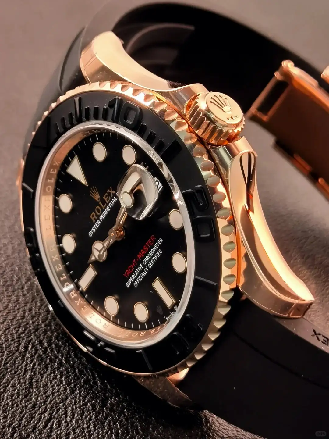 Rolex Yacht-Master 40 Oyster 40 mm Everose gold 126655 - gallery