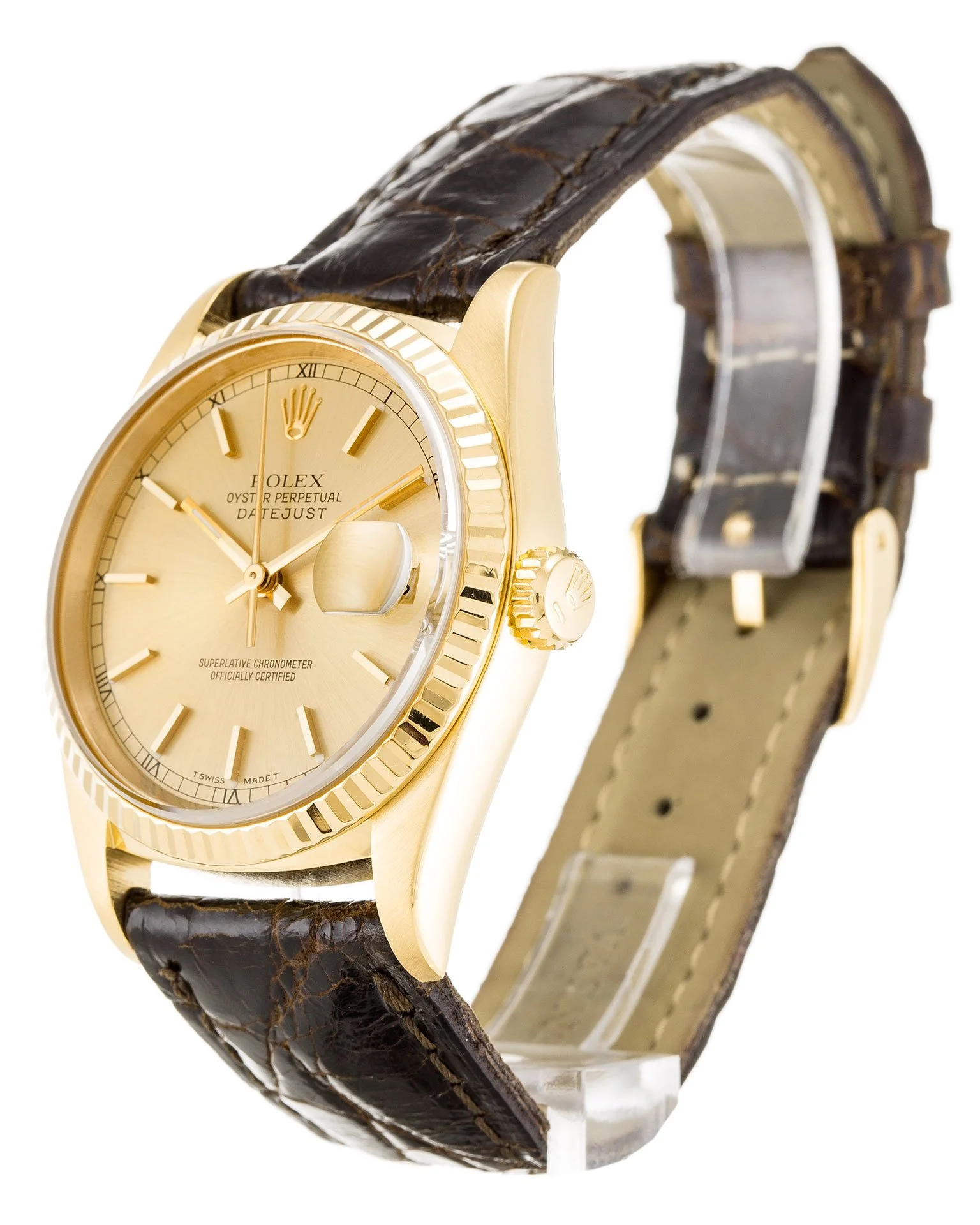 Rolex Datejust 36mm Champagne Dial 16238 - gallery