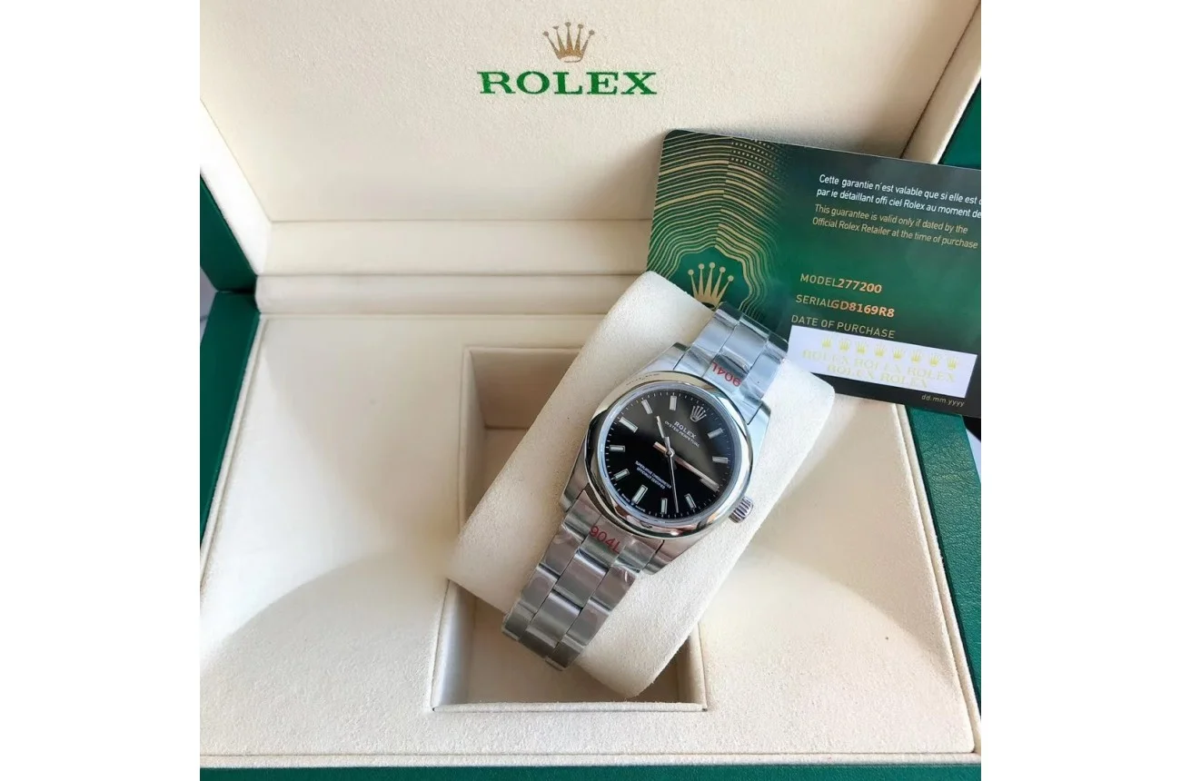 Couple Watches Rolex Oyster Perpetual 31/41mm SS/SS Black/Stk - gallery