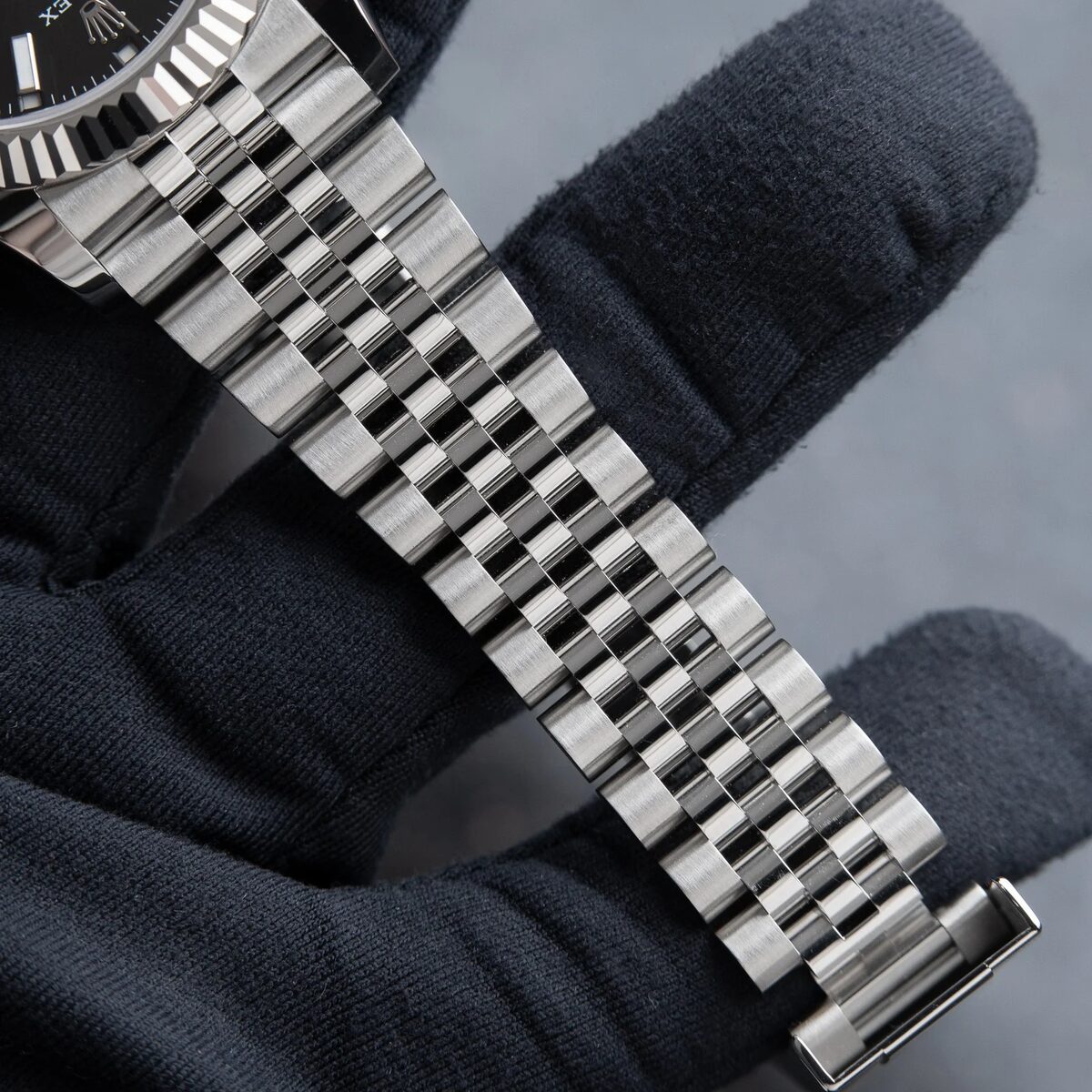 Superclone Rolex Sky-Dweller 42 mm Bright black Dial 336934 Jubilee - gallery