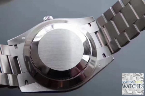 ROLEX DAY DATE BLACK DIAL SAPPHIRE CRYSTAL 41MM SWISS REPLICA 118239.1 - gallery