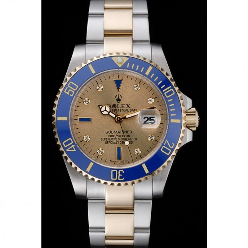 Rolex Submariner 42mm Gold Dial rl55 - gallery