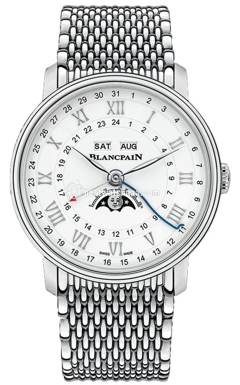 Blancpain Villeret Moonphase Mens watch Unisex Automatic Steel 6676-1127-mmb