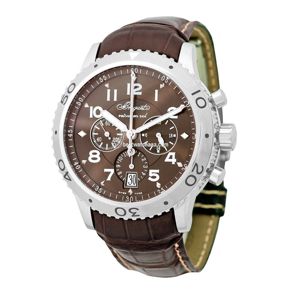 Breguet Type XX - XXI - XXII Mens watch Unisex Automatic Steel 3810.ST.929.ZU