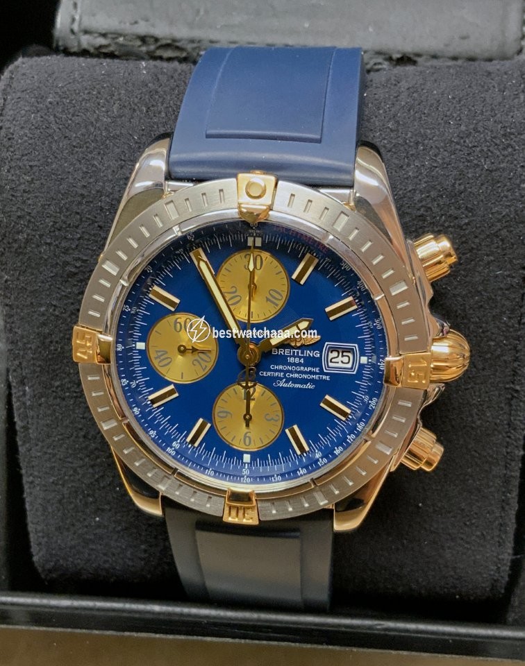 Breitling Chronomat Evolution Mens watch Unisex Automatic Gold Steel B13356