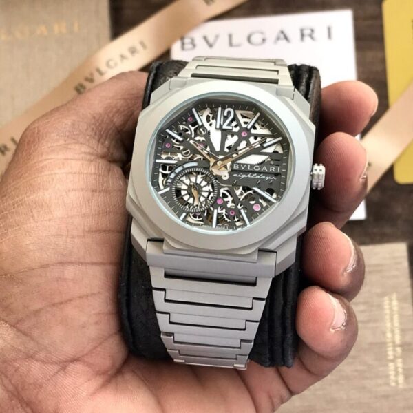 Bvlgari Aluminium Blue Dial 40mm - gallery