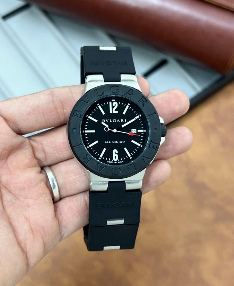 Bvlgari Diagono Titanium Black Dial - gallery