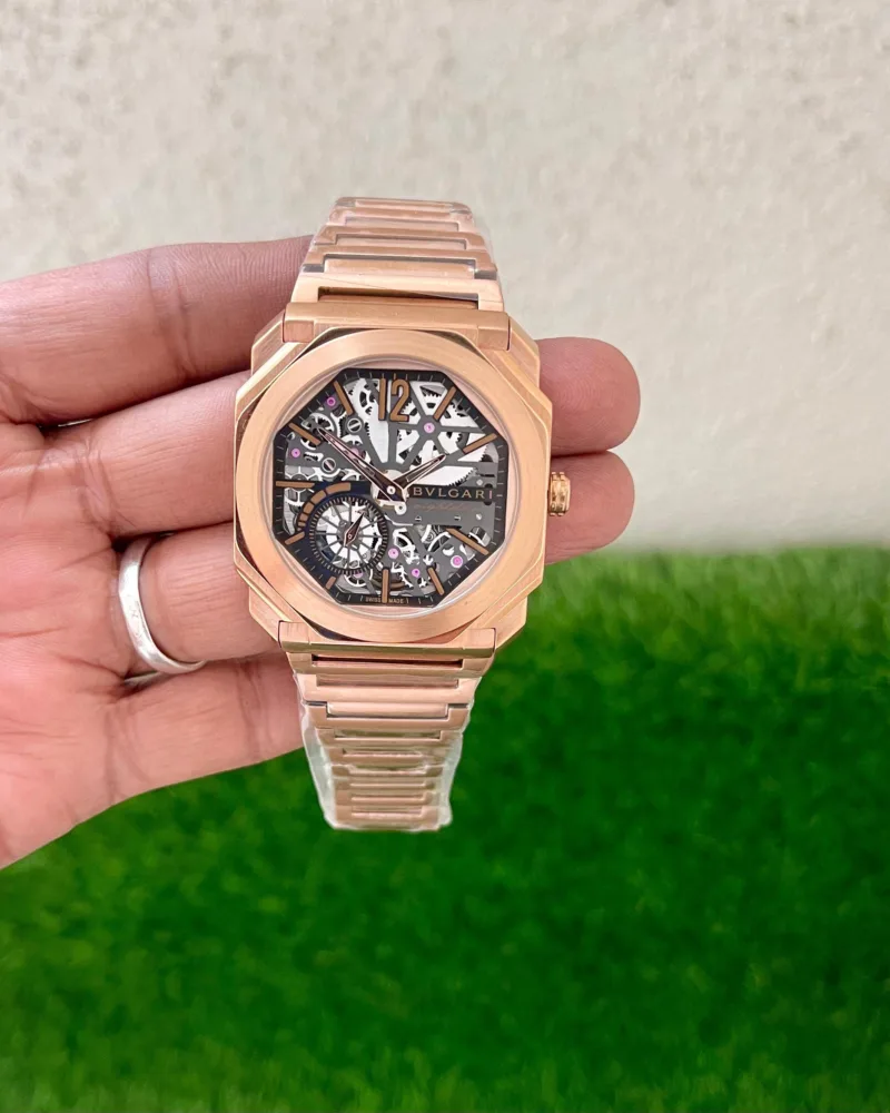 Bvlgari Octo Finissimo Rose Gold Edition - gallery