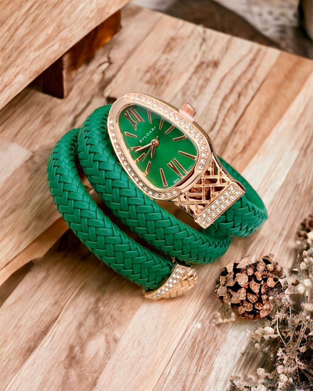 Bvlgari Serpenti Braided Strap Timepiece - gallery