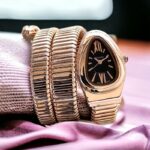 Bvlgari Serpenti Snake Rose Gold Black Dial - gallery