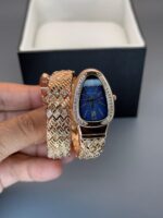 Bvlgari Snake Oval Blue Dial 36mm - gallery