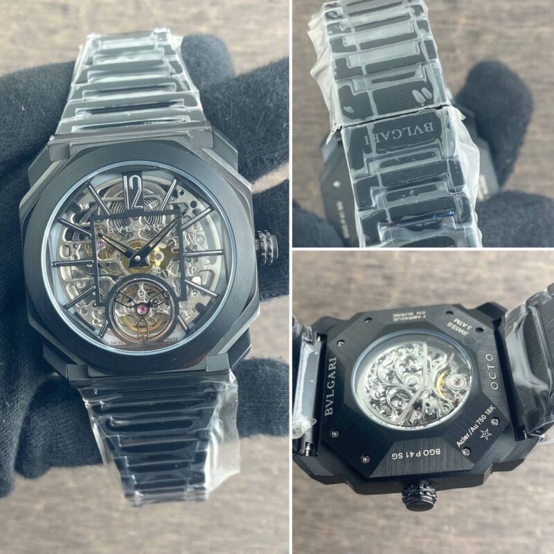 Bvlgari Finissimo Titanium Skeleton Dial 40mm - gallery