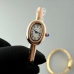 Cartier Baignoire Bangle Rose Gold Ladies Quartz - gallery