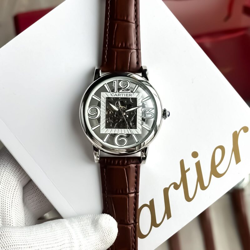 Cartier Ballon Skeleton White Dial  Watch - gallery