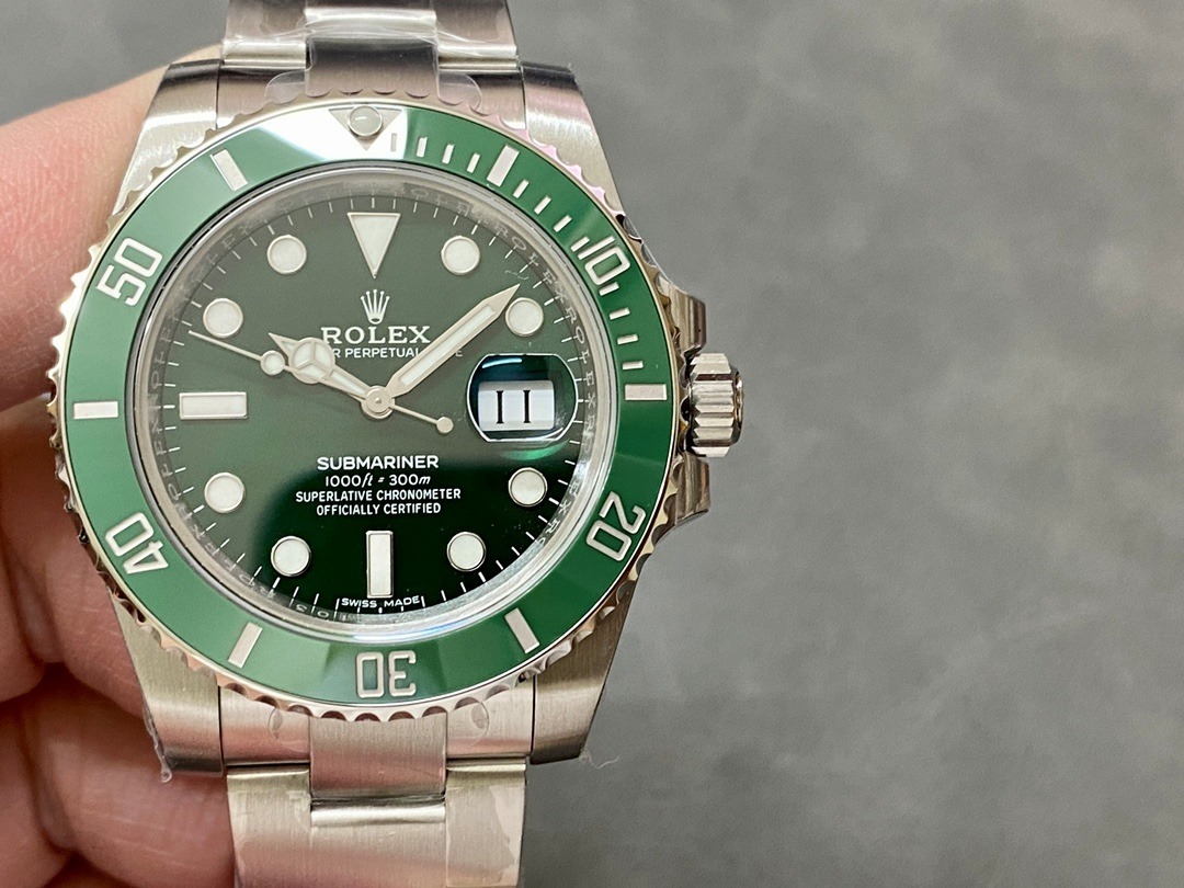 Rolex Submariner Green Dial “Hulk” 116610LV Super Clone 3235 Movement - gallery