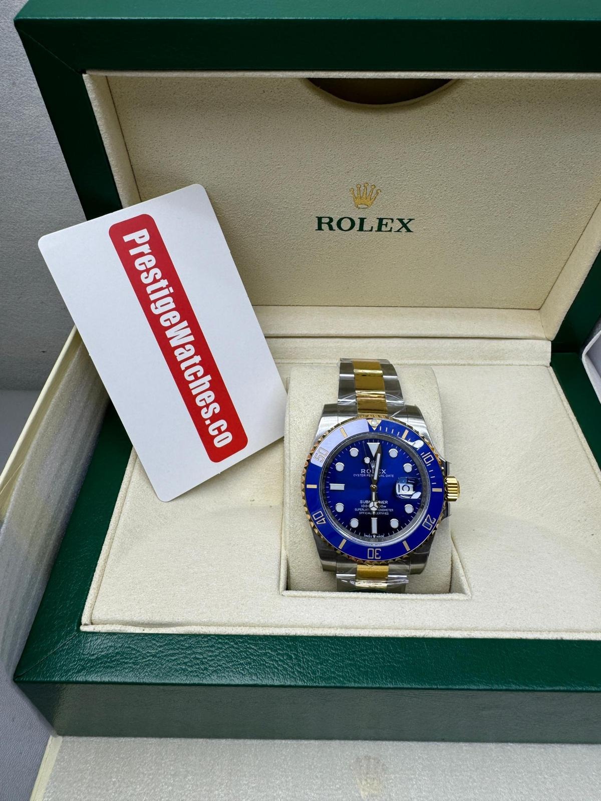 Rolex Submariner Blue Dial 116613LB Super Clone (Hot Item – Best Price) - gallery