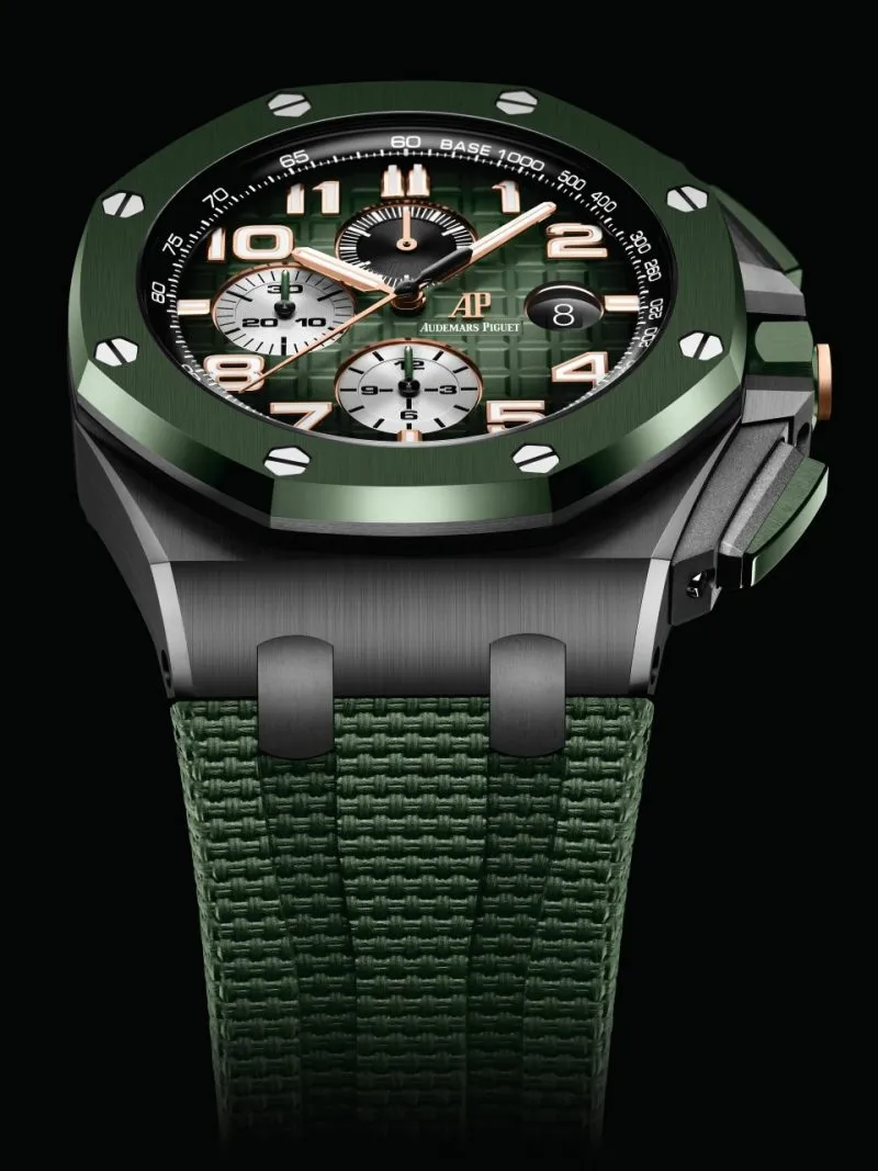 Audemars Piguet Royal Oak Offshore Chronograph Automatic Green 26405CE-OO-A056CA-01 - gallery