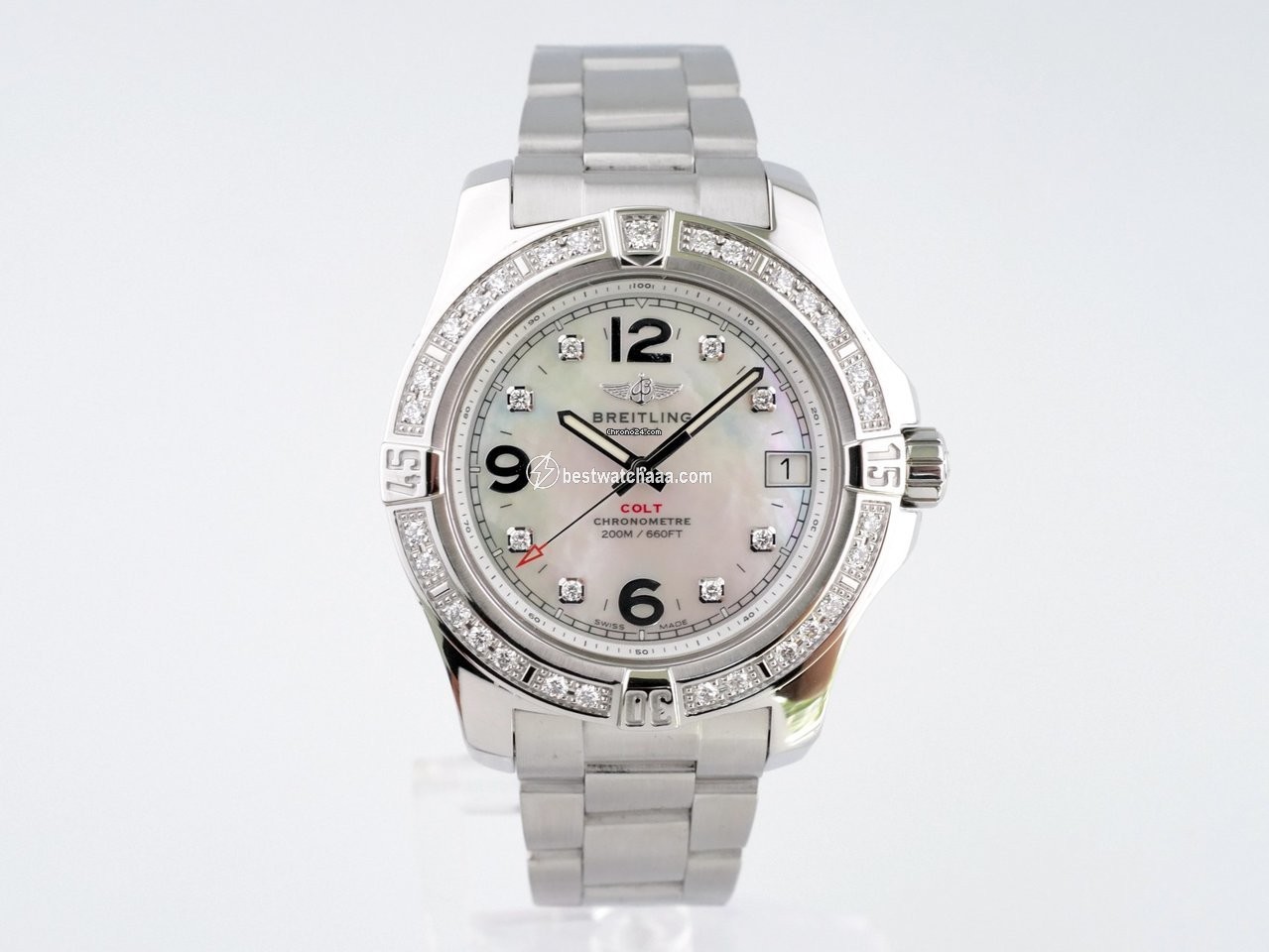 Breitling Colt 36 Womens watch Quartz Steel a7438953 a771 178a
