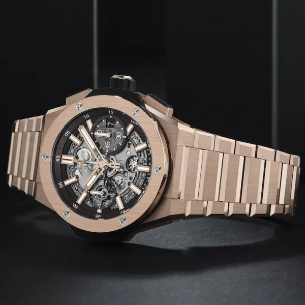 Hublot Big Bang Men Automatic Black 18ct Rose Gold Watch 451.OX.1180.OX - gallery