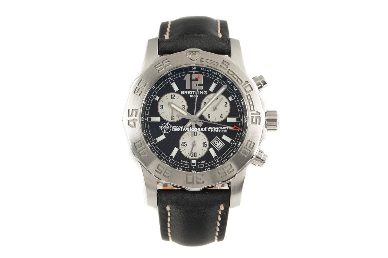 Breitling Colt Chronograph II Mens watch Unisex Quartz Steel A73387