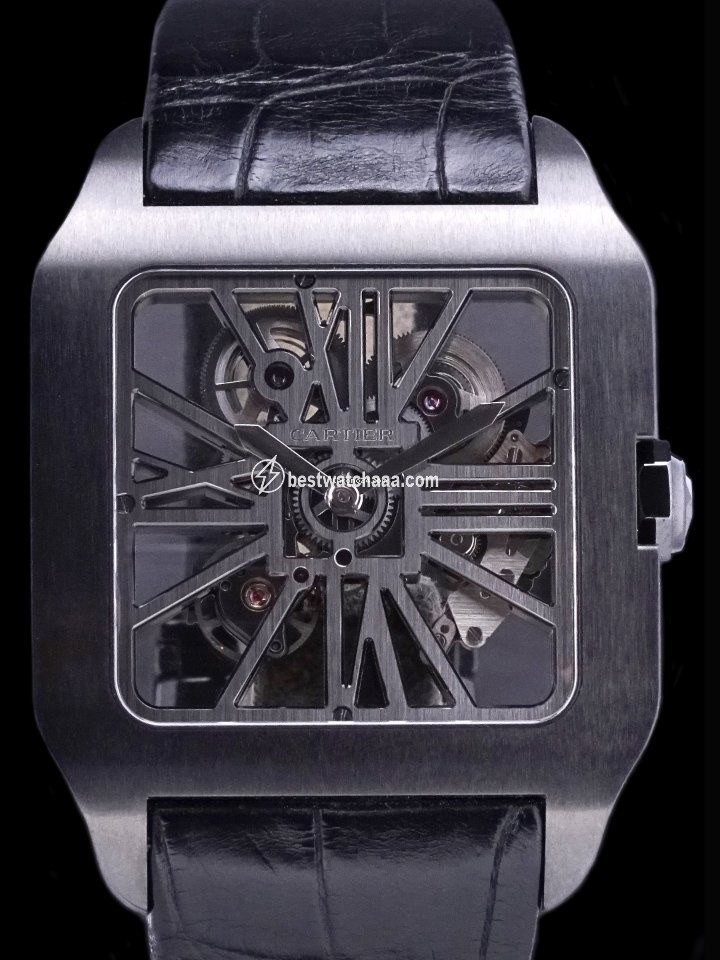 Cartier Santos Dumont Mens watch Unisex Manual winding Titanium 2020052