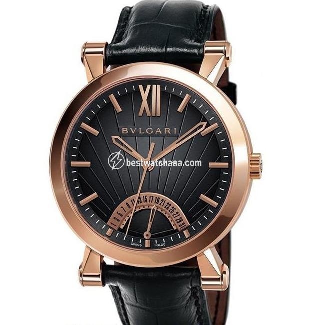 Bulgari Sotirio Mens watch Unisex Automatic Rose gold 101705