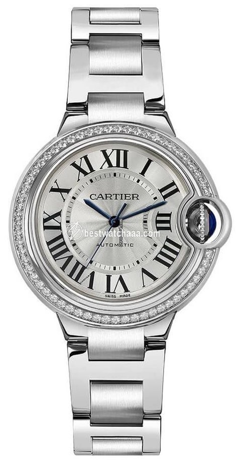 Cartier Ballon Bleu 33mm Womens watch Automatic Steel W4BB0023