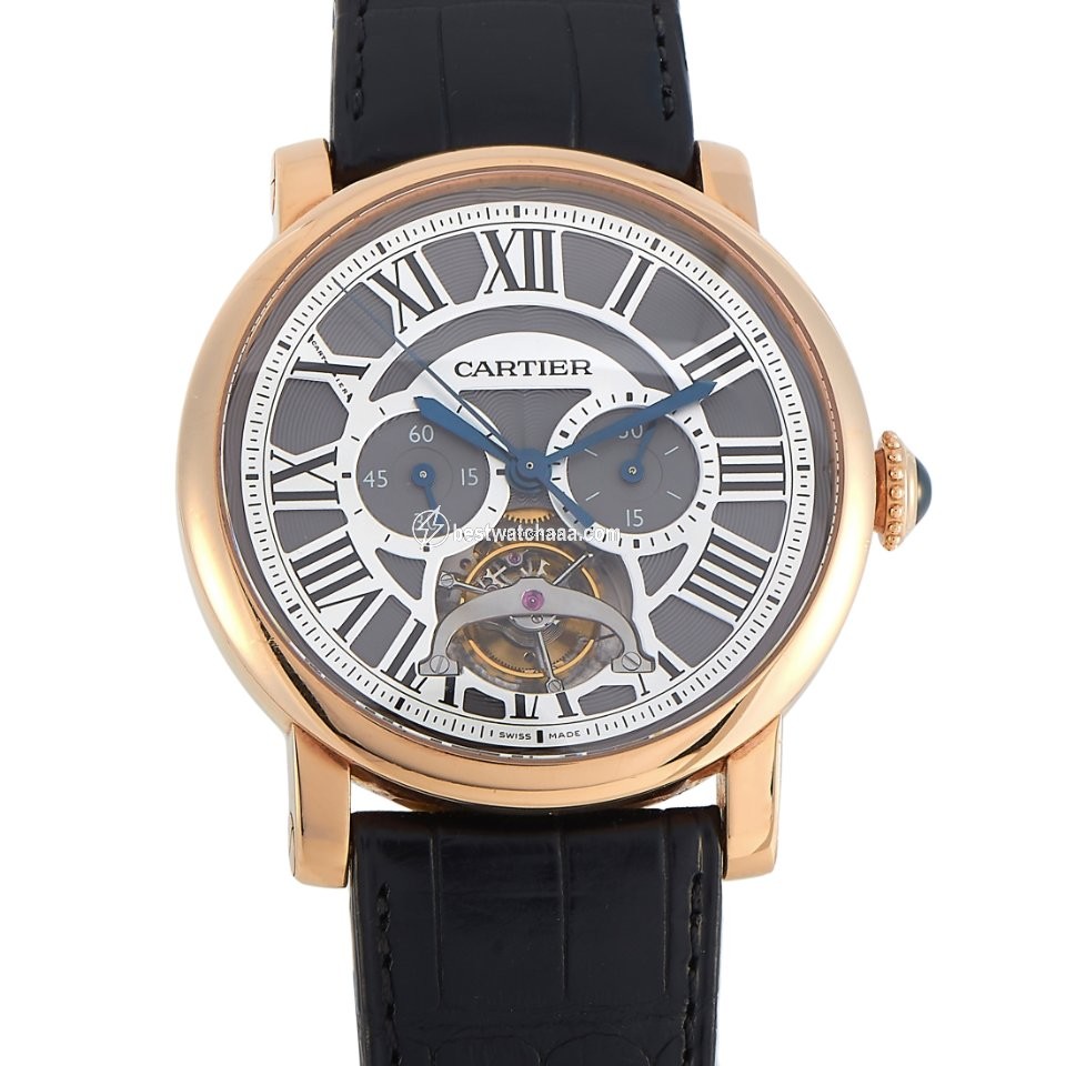 Cartier Rotonde de Cartier Mens watch Unisex Manual winding Rose gold W1580032