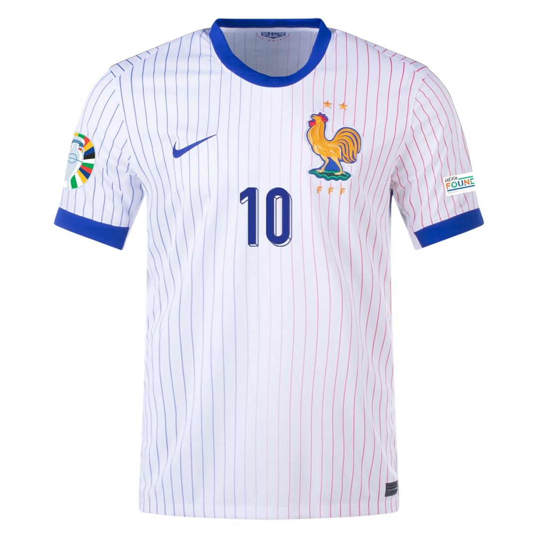 2024 France MBAPPE #10 Euro Cup Away Jersey - view 3